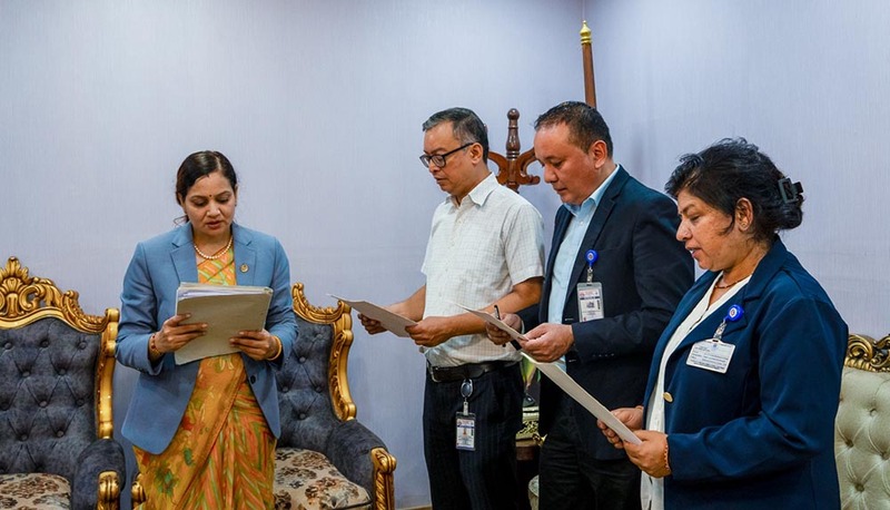 चिकित्सा विज्ञान राष्ट्रिय प्रतिष्ठानमा तीन पदाधिकारी नियुक्त