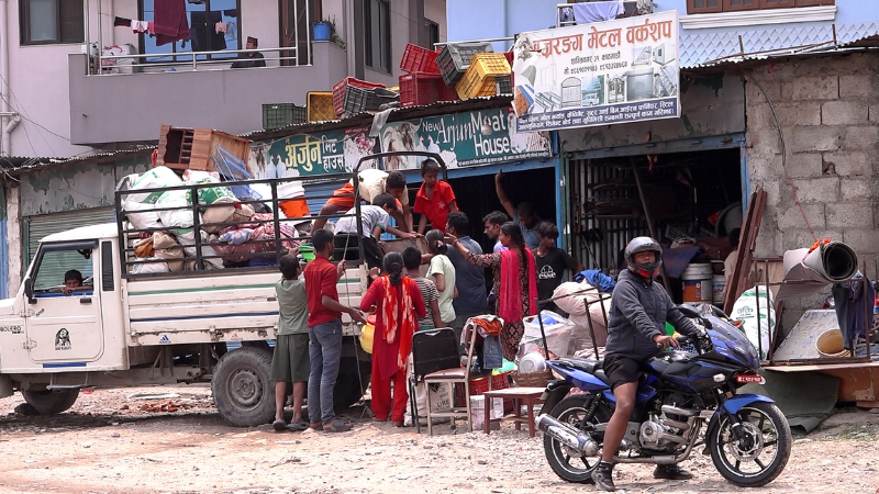 गैरीगाउँस्थित सुकुम्बासी बस्ती खाली, ‘घण्टी’मा भोट दिएकोप्रति पश्चाताप
