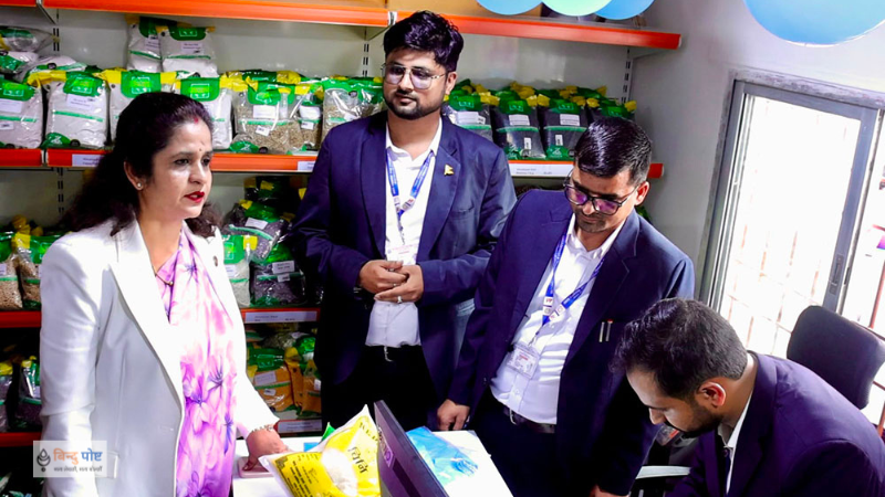 सिंहदरबारमा सुलभ मूल्यको खाद्य बिक्री कक्षको शुभारम्भ
